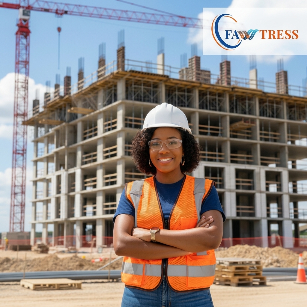 Fawtress specialist conducting site inspection and monitoring progress